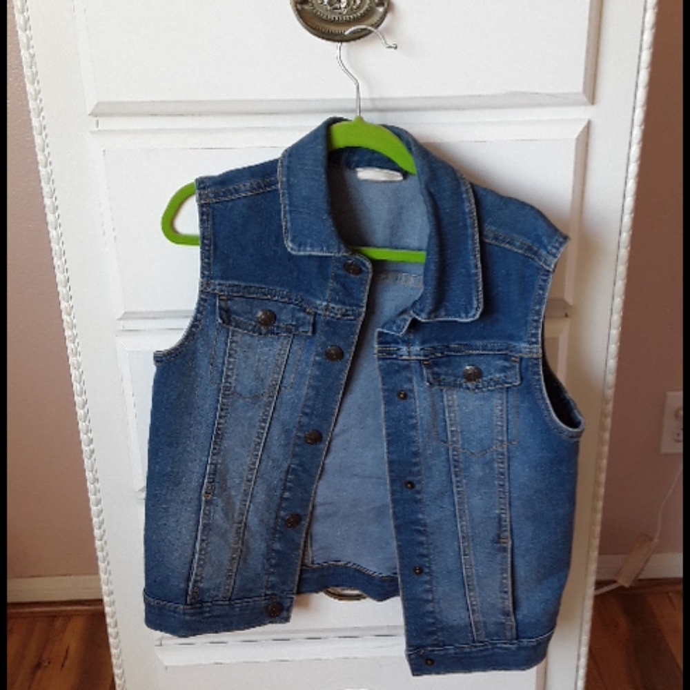 Denim vest